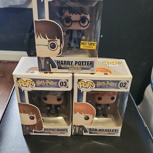 Funko Pop! Harry Potter Trio Set